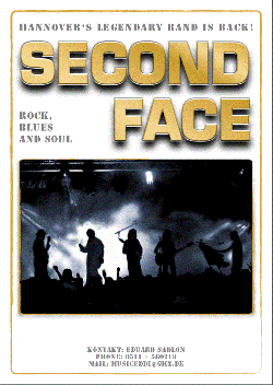 Bild: Second Face Plakat